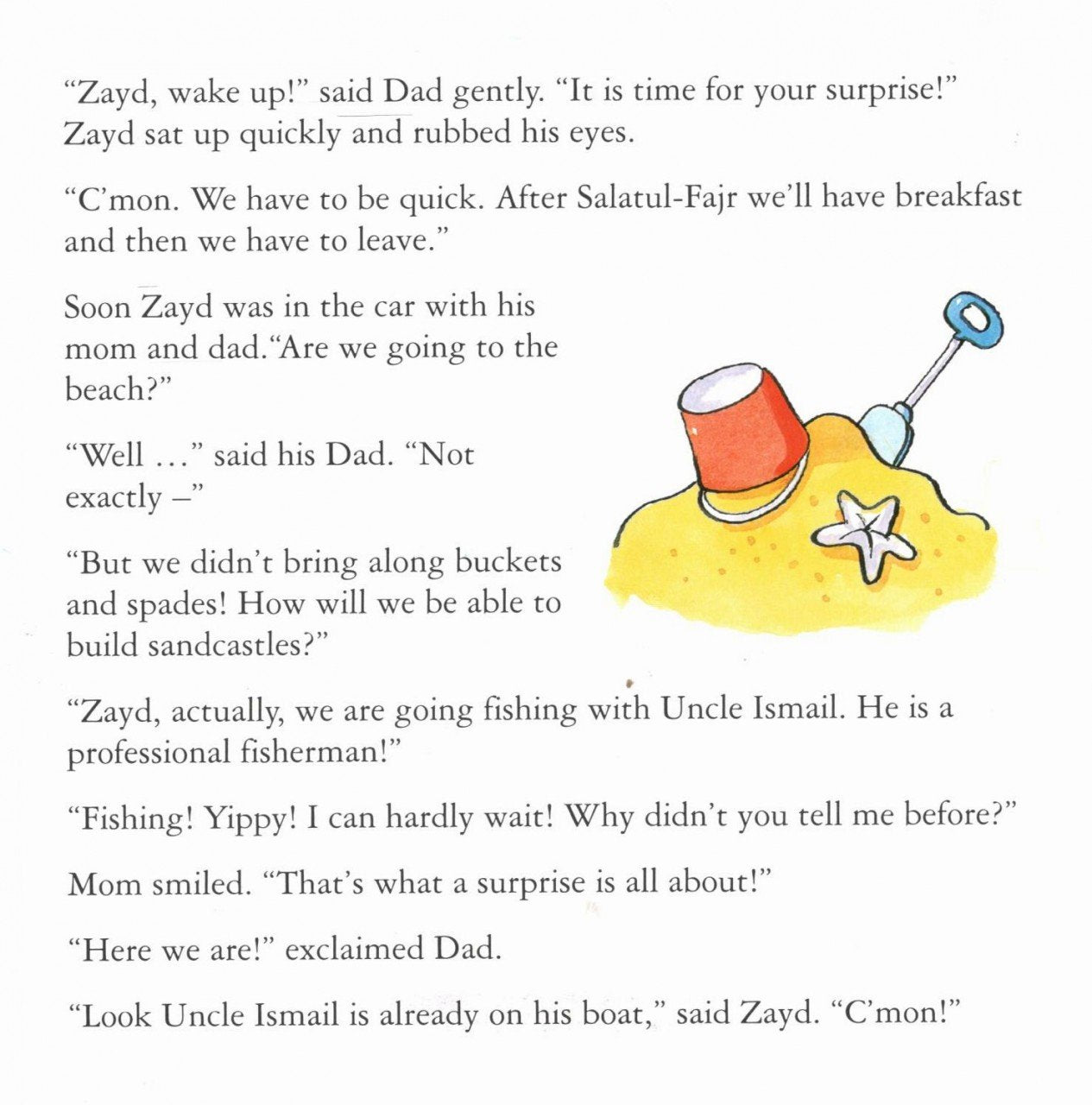 Zayd Goes Sailing on the Sea