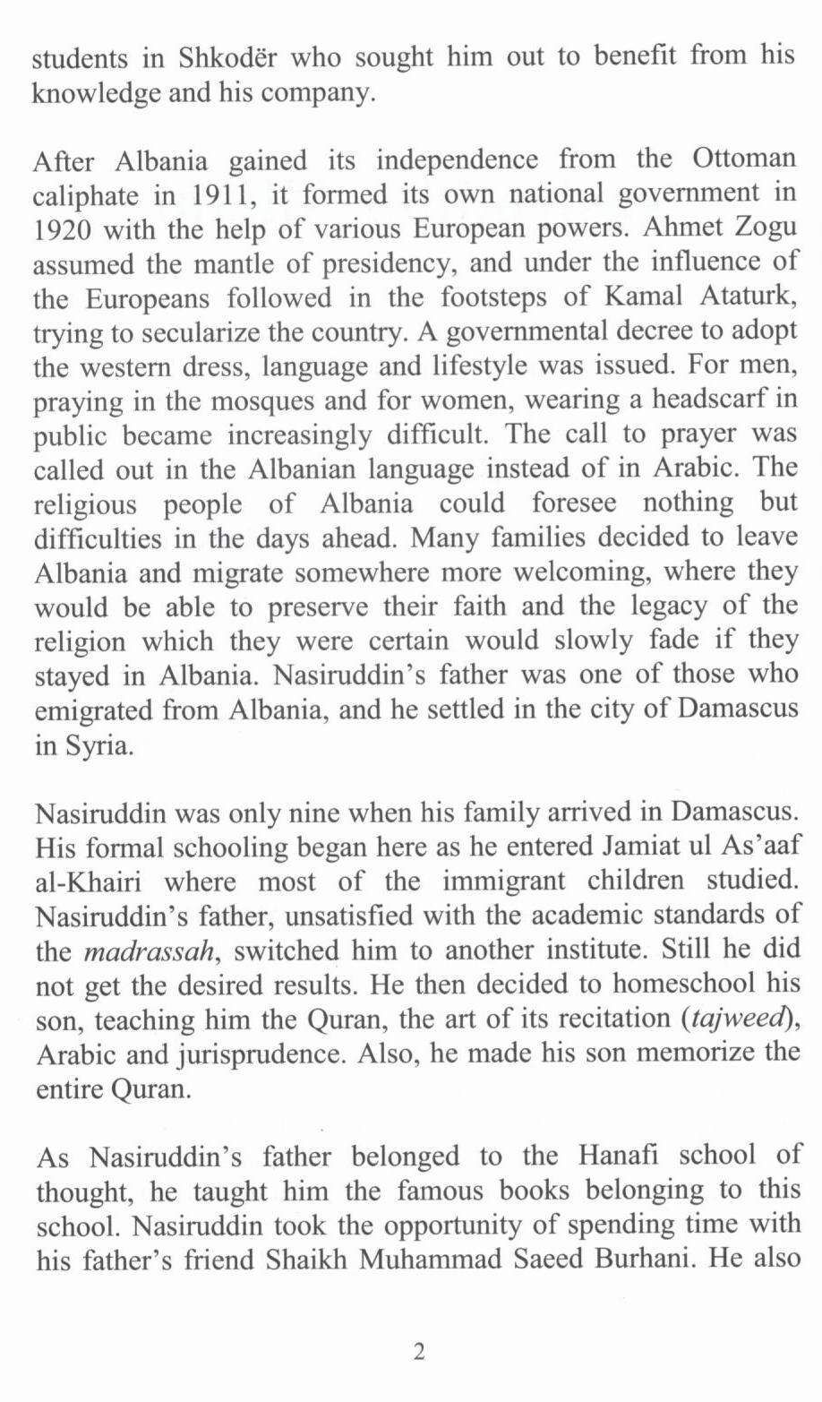 Nasiruddin Albani (Muslim Heroes Series)