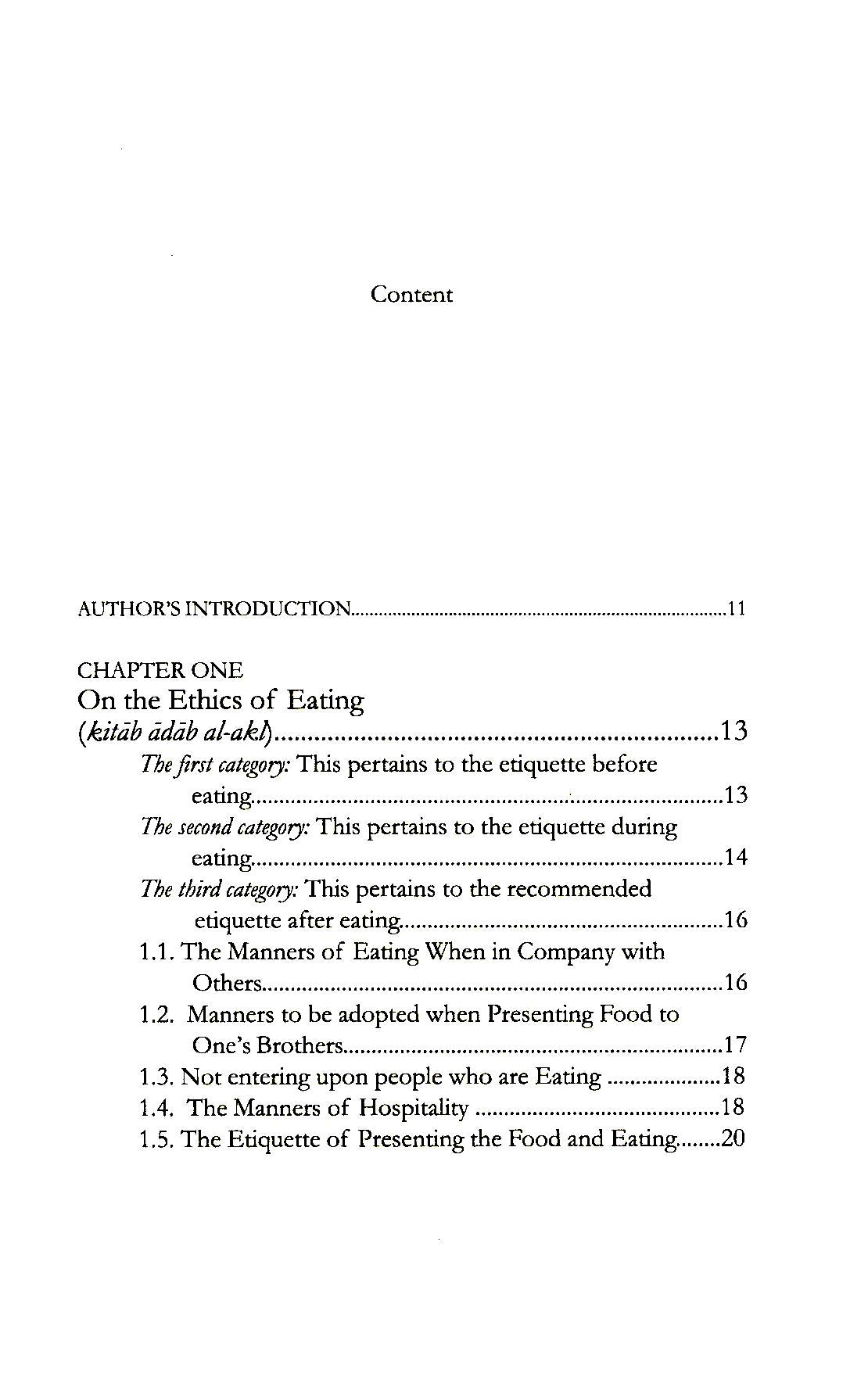 The Refinement of Character