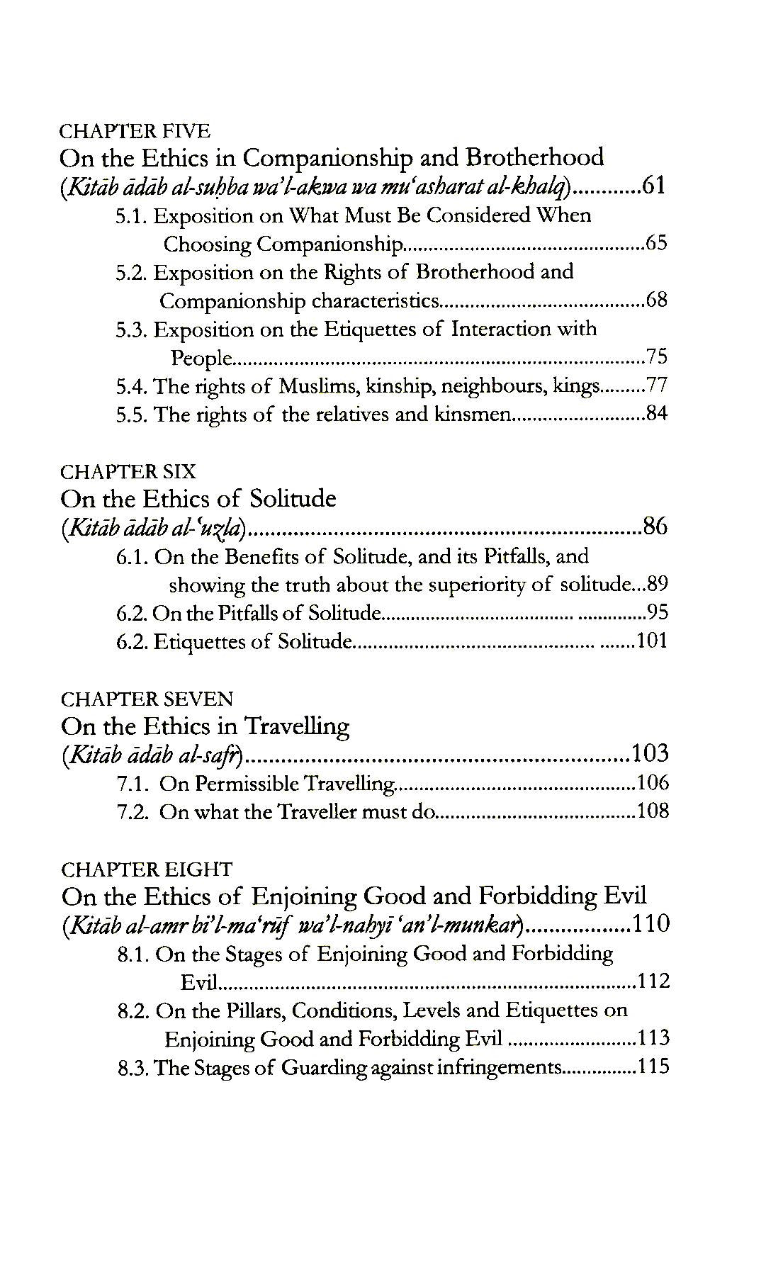 The Refinement of Character