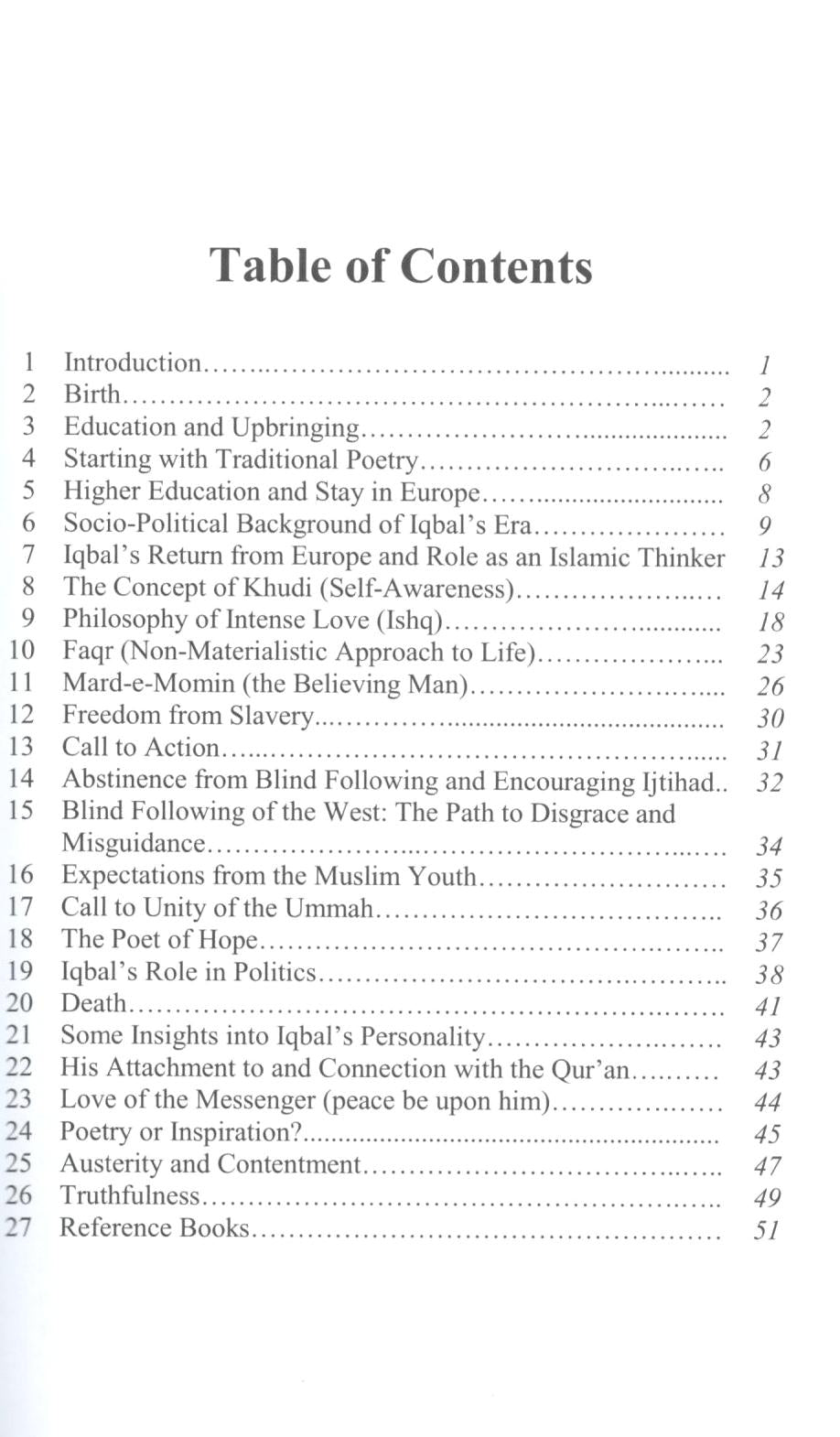 Allama Iqbal's Thought (Muslim Heroes Series)