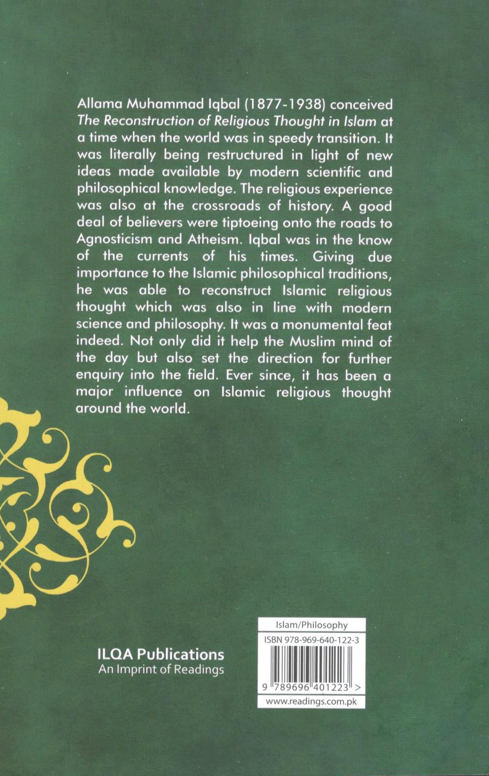 The Reconstruction of Religious Thought in Islam