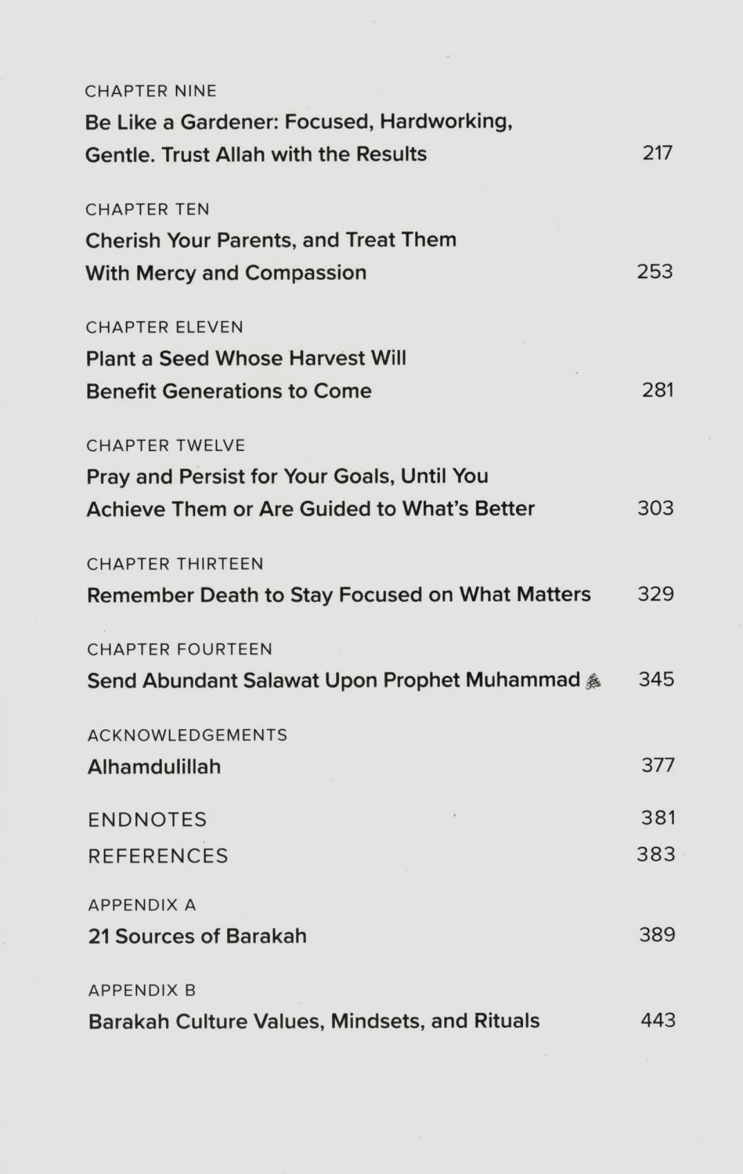The Barakah Effect - More with Less