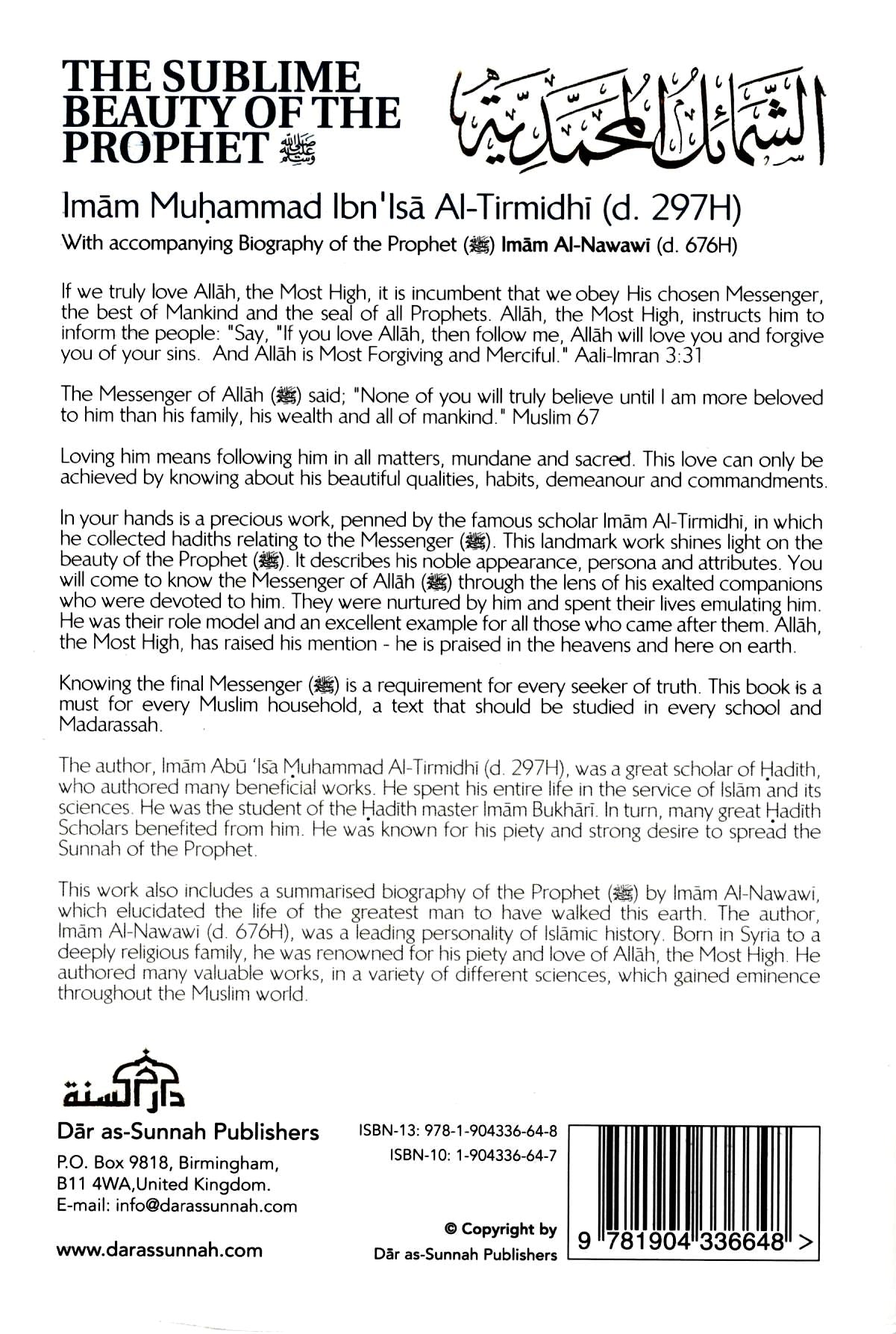 The Sublime Beauty of The Prophet (sww)