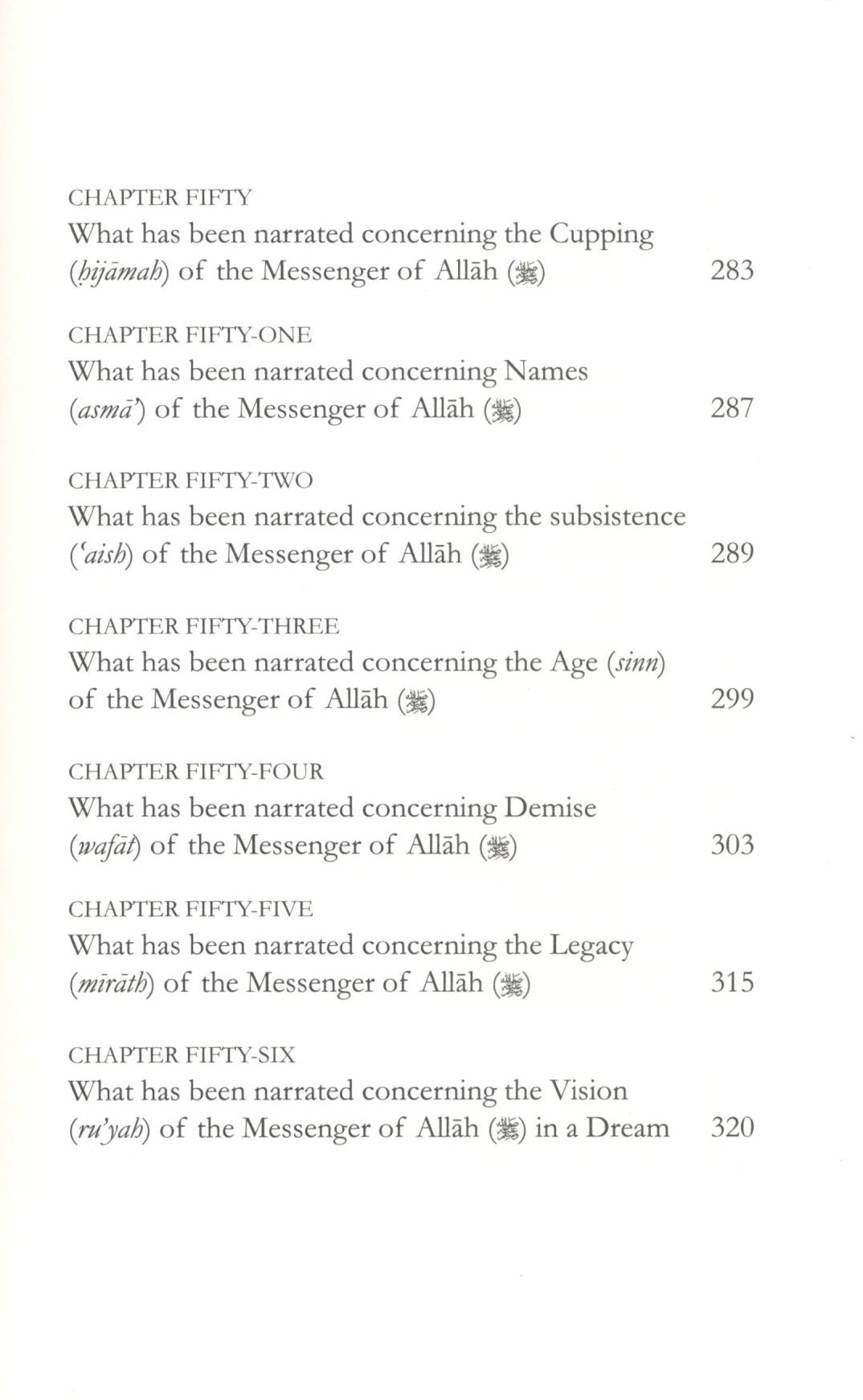 The Sublime Beauty of The Prophet (sww)