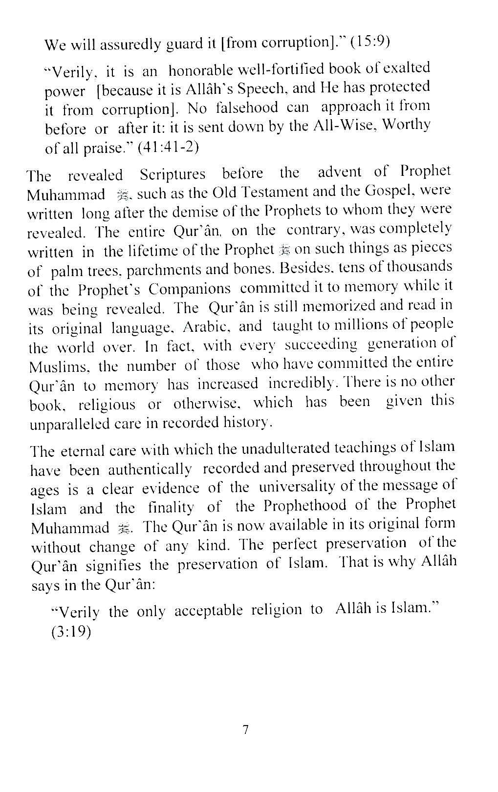 A Glimpse At The Beauty Of Islam