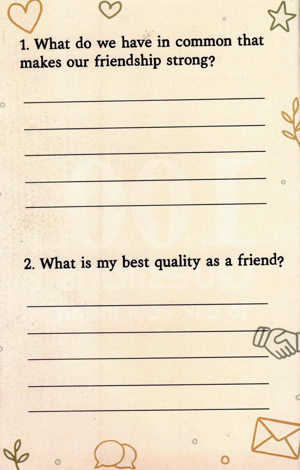 Discover Your Friend – The Book of 100 Questions