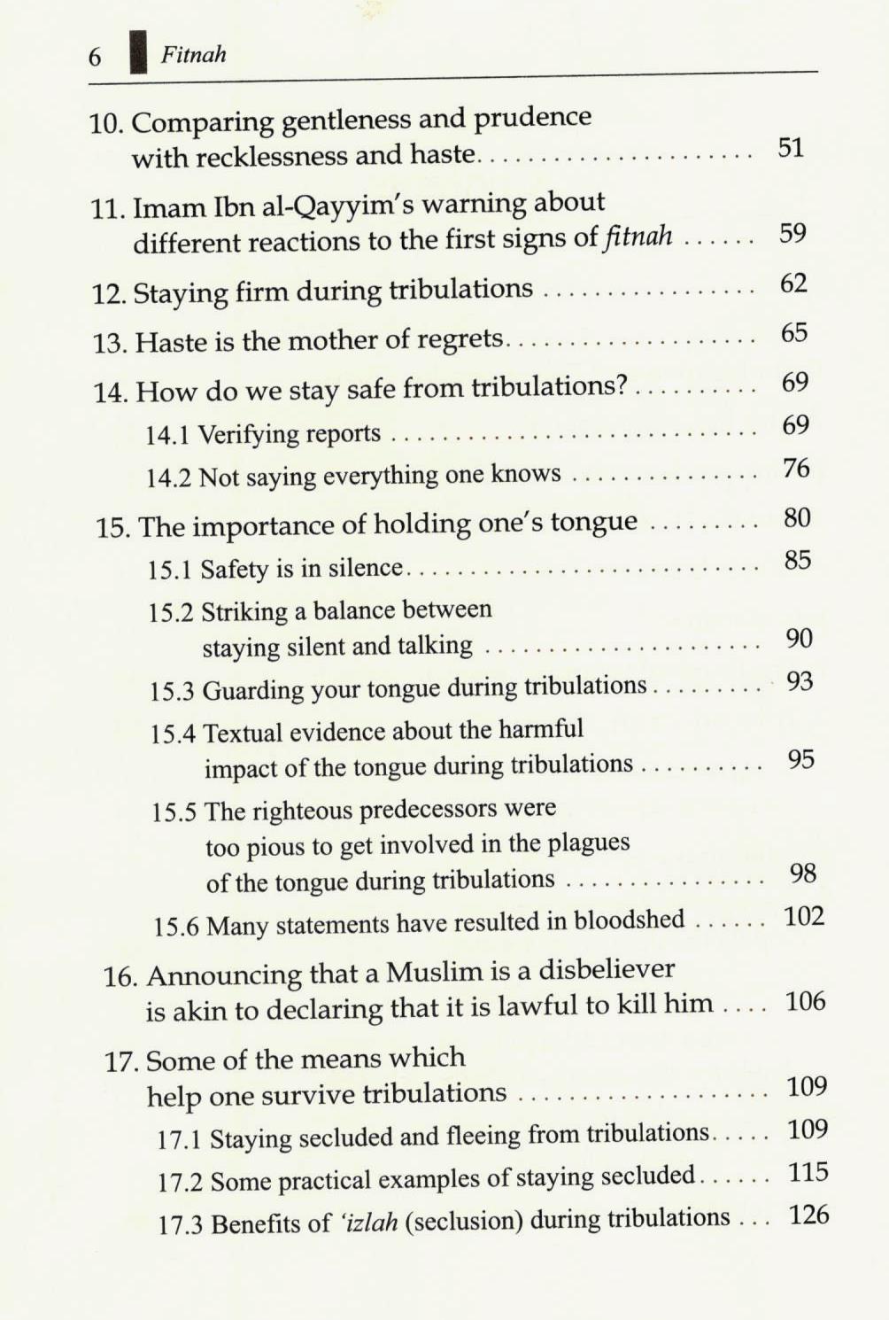Fitnah – The Concept of Discord and Conflict Among Muslims