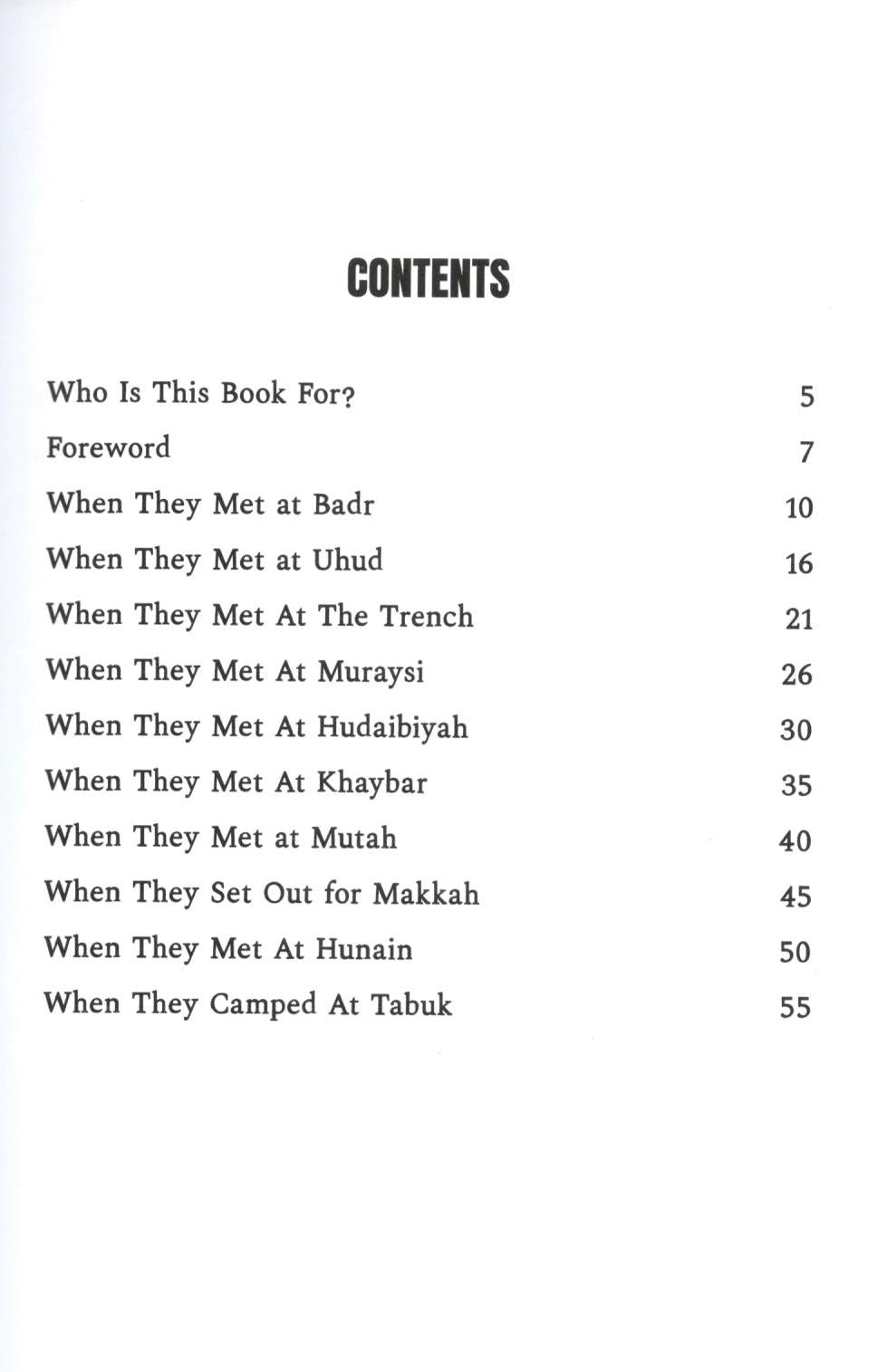 Great Confrontations - Lessons from Prophet Muhammad's ﷺ Battles - For Children