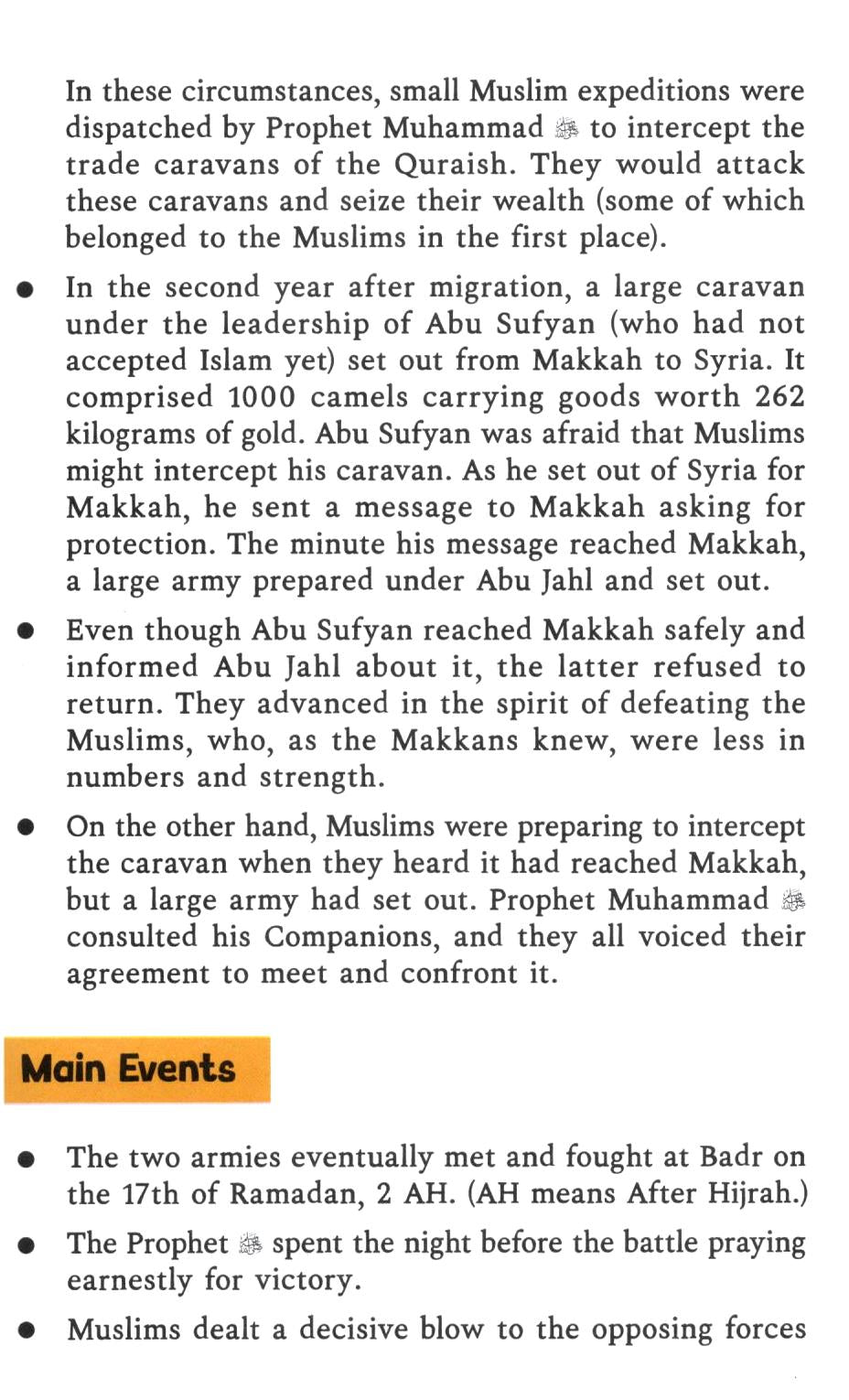 Great Confrontations - Lessons from Prophet Muhammad's ﷺ Battles - For Children