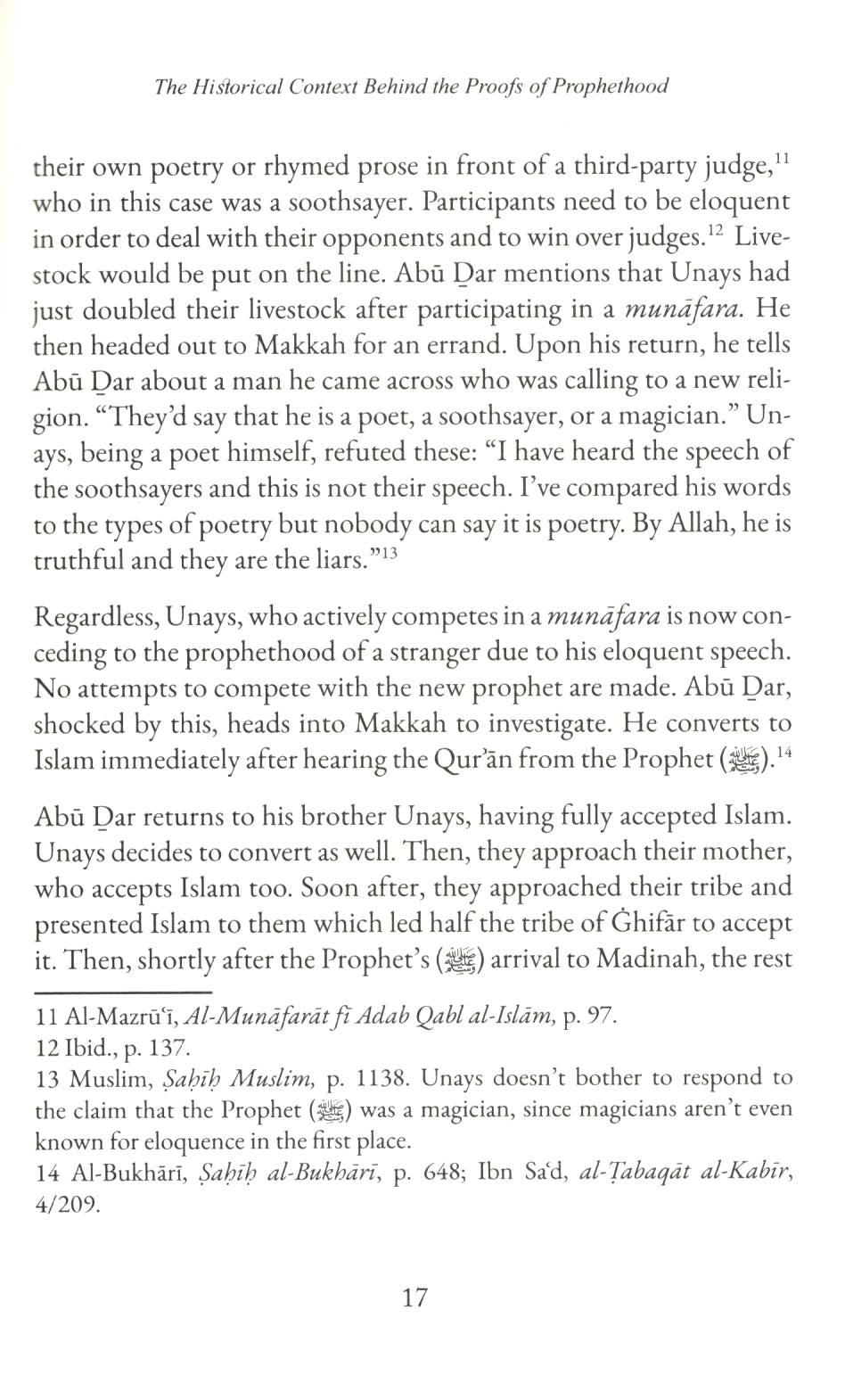 Why the Companions Converted to Islam: The Historical Context Behind the Proofs of Prophethood