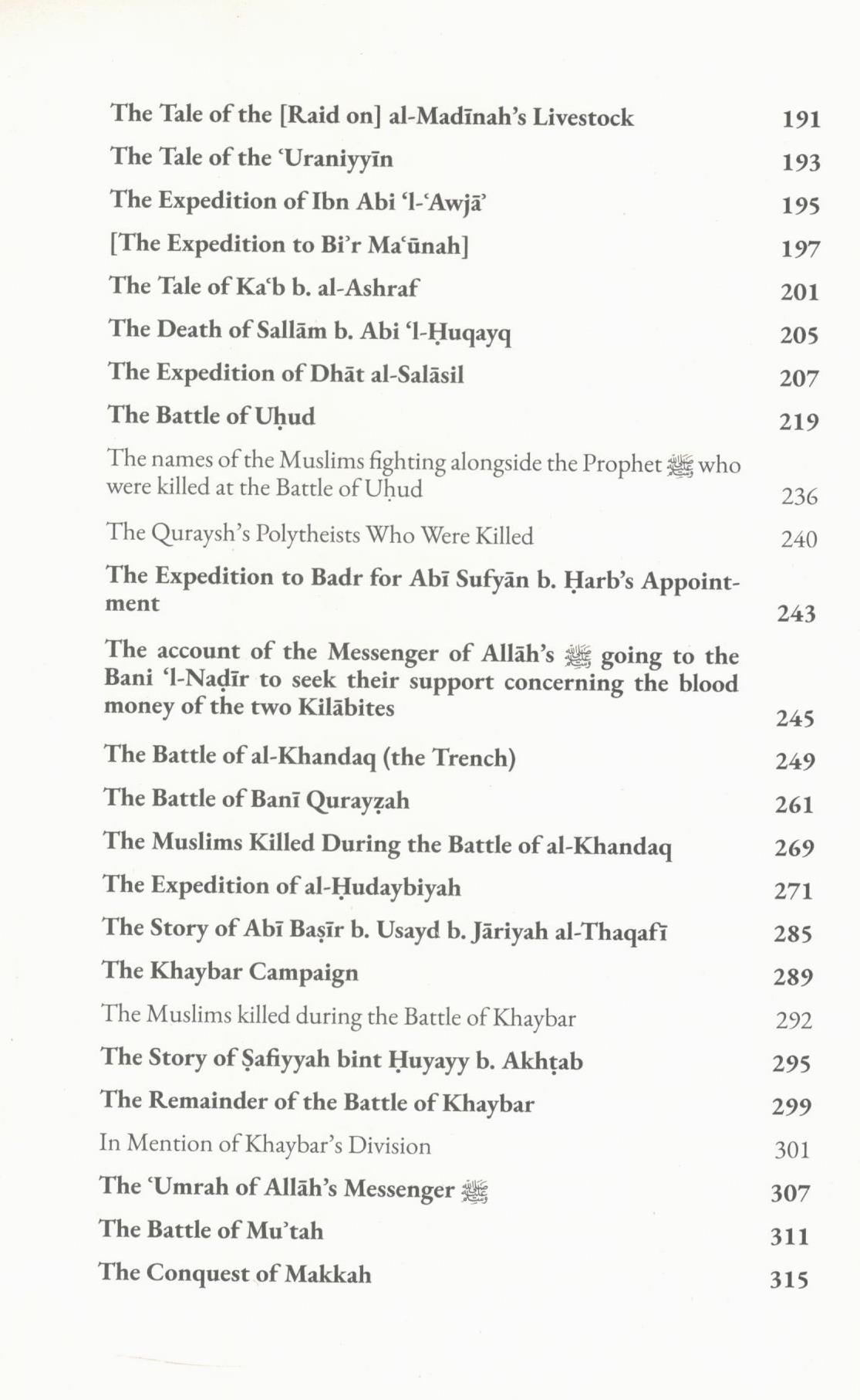 The Campaigns of Sayyidina Muhammad (sww)