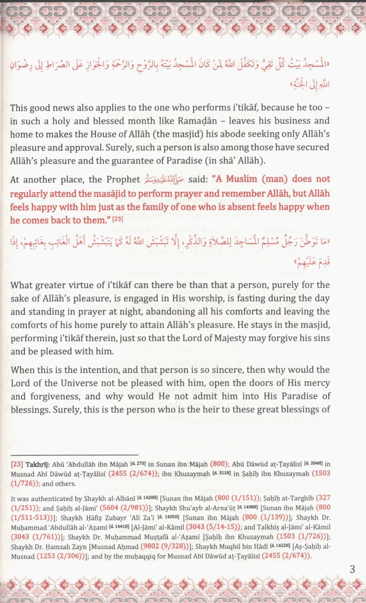 Itikaf- Virtues, Rulings And Issues