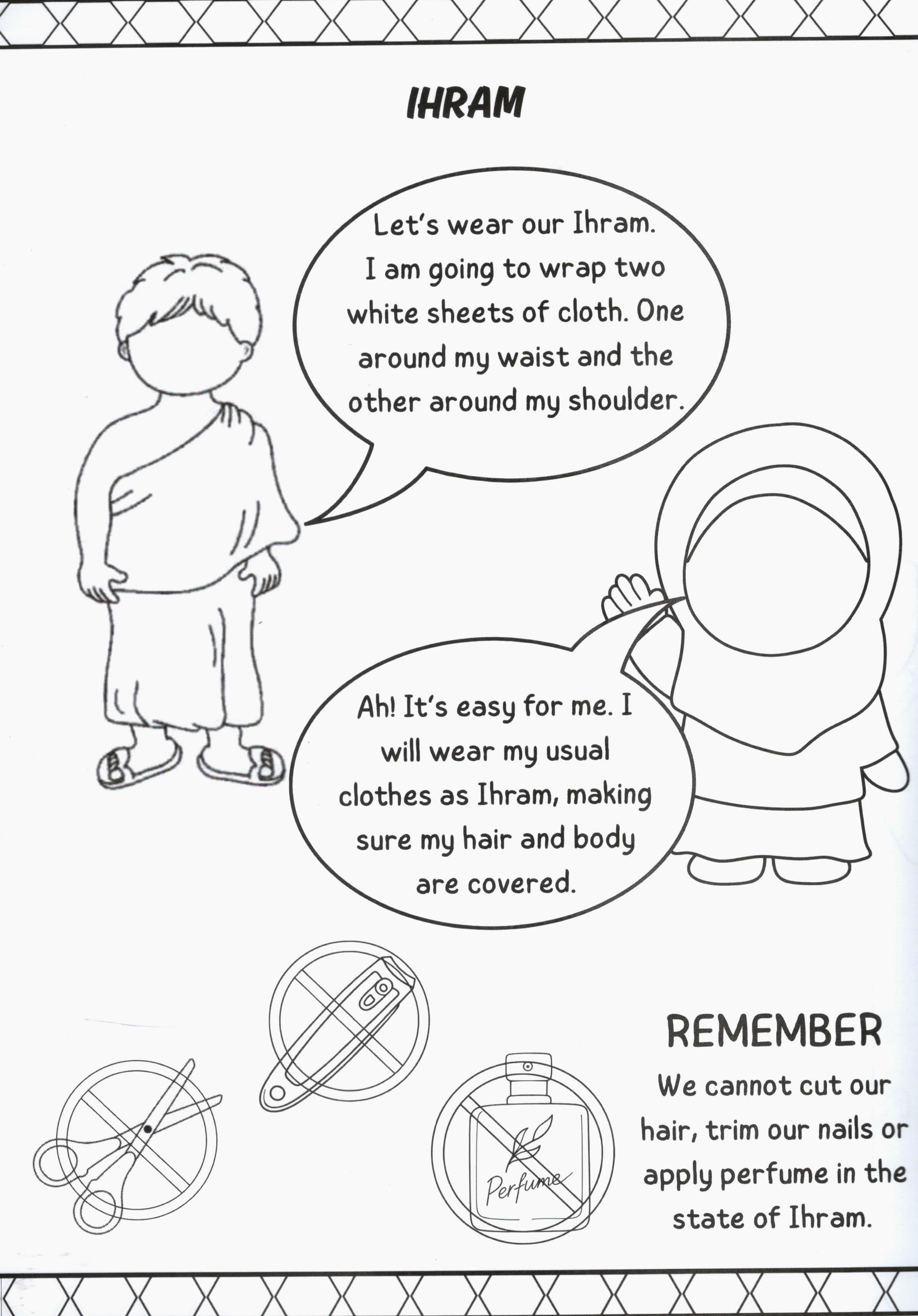 Hajj and Umrah - Colour and Learn