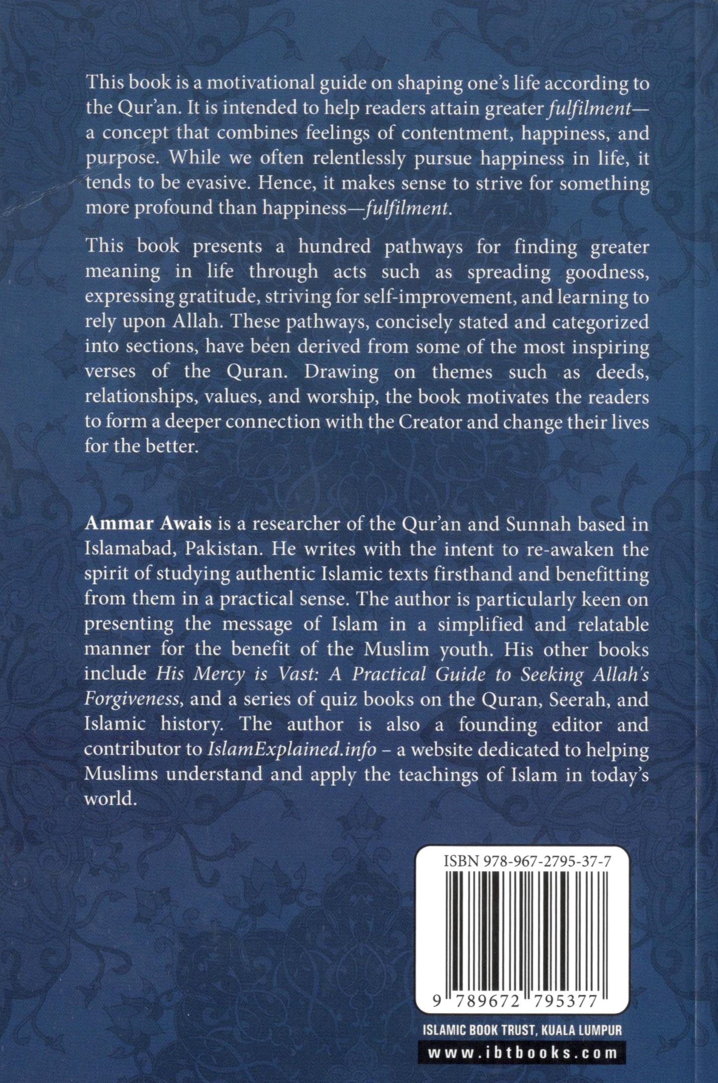 Fulfilment: A Hundred Pathways to a Meaningful Life Inspired by the Quran