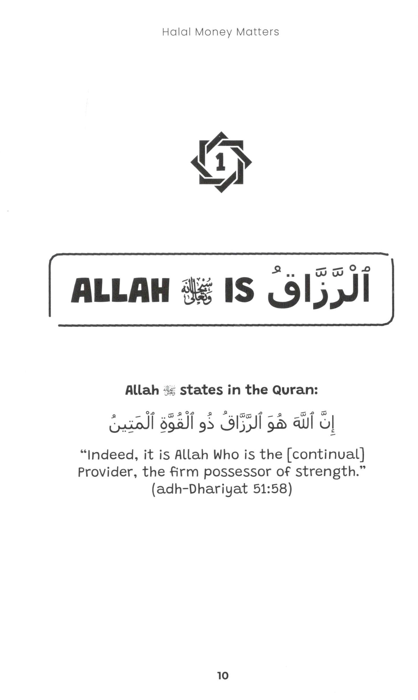 Halal Money Matters