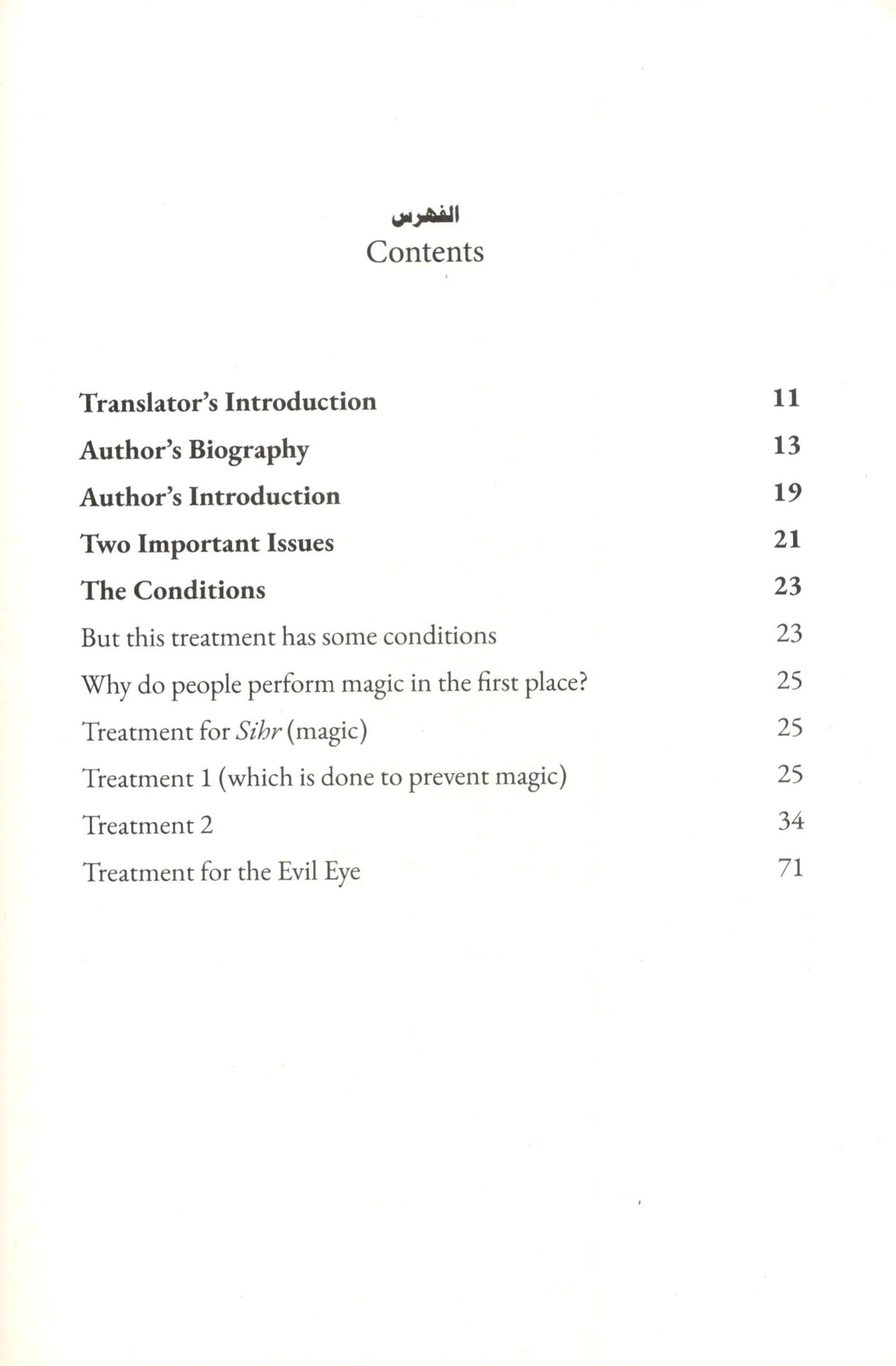 The Legislated Method for Treating Magic and the Evil Eye