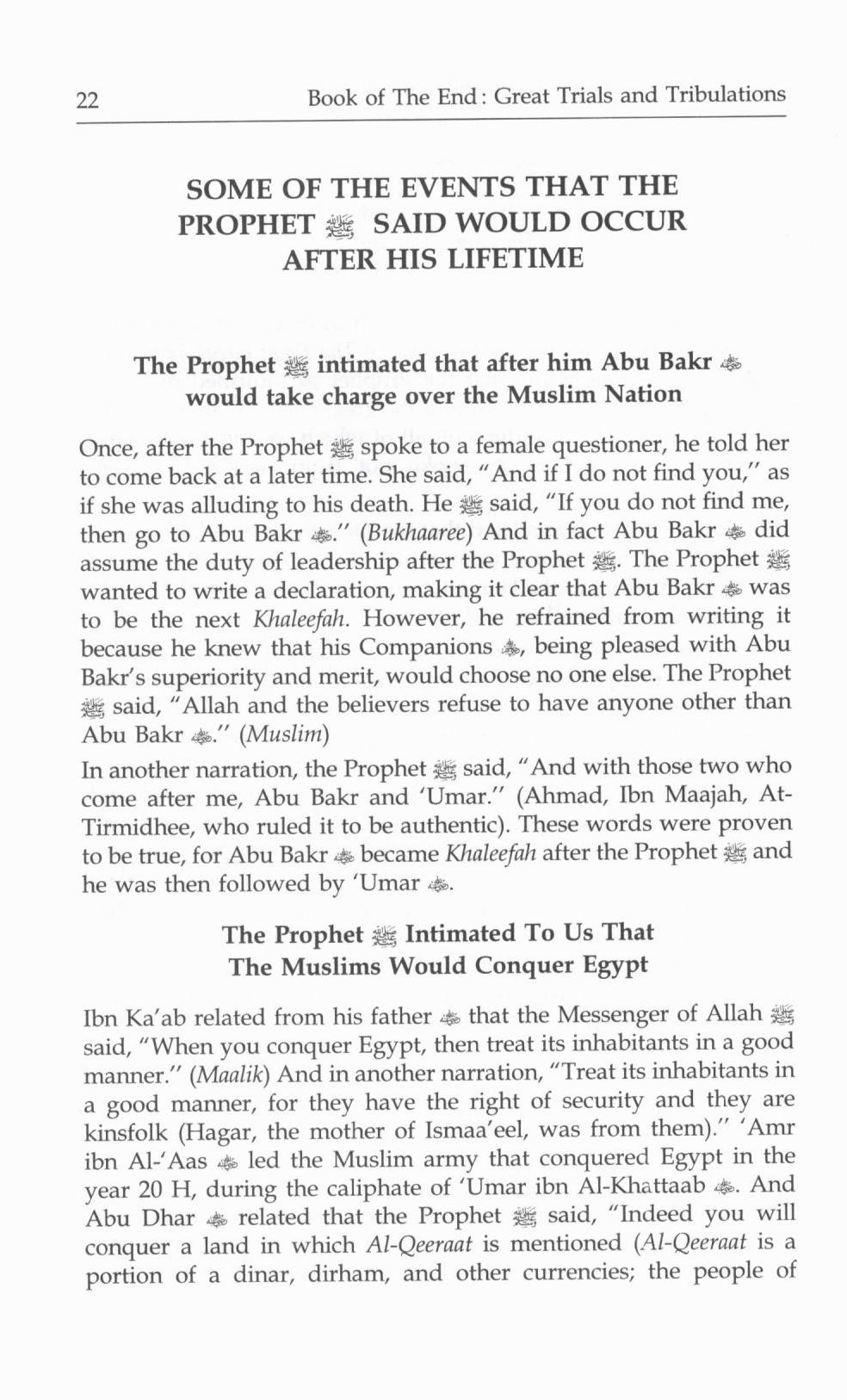 Book of the End - Great Trials and Tribulations