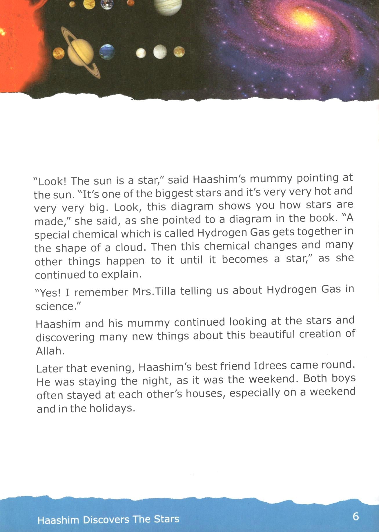 Haashim Discovers The Stars