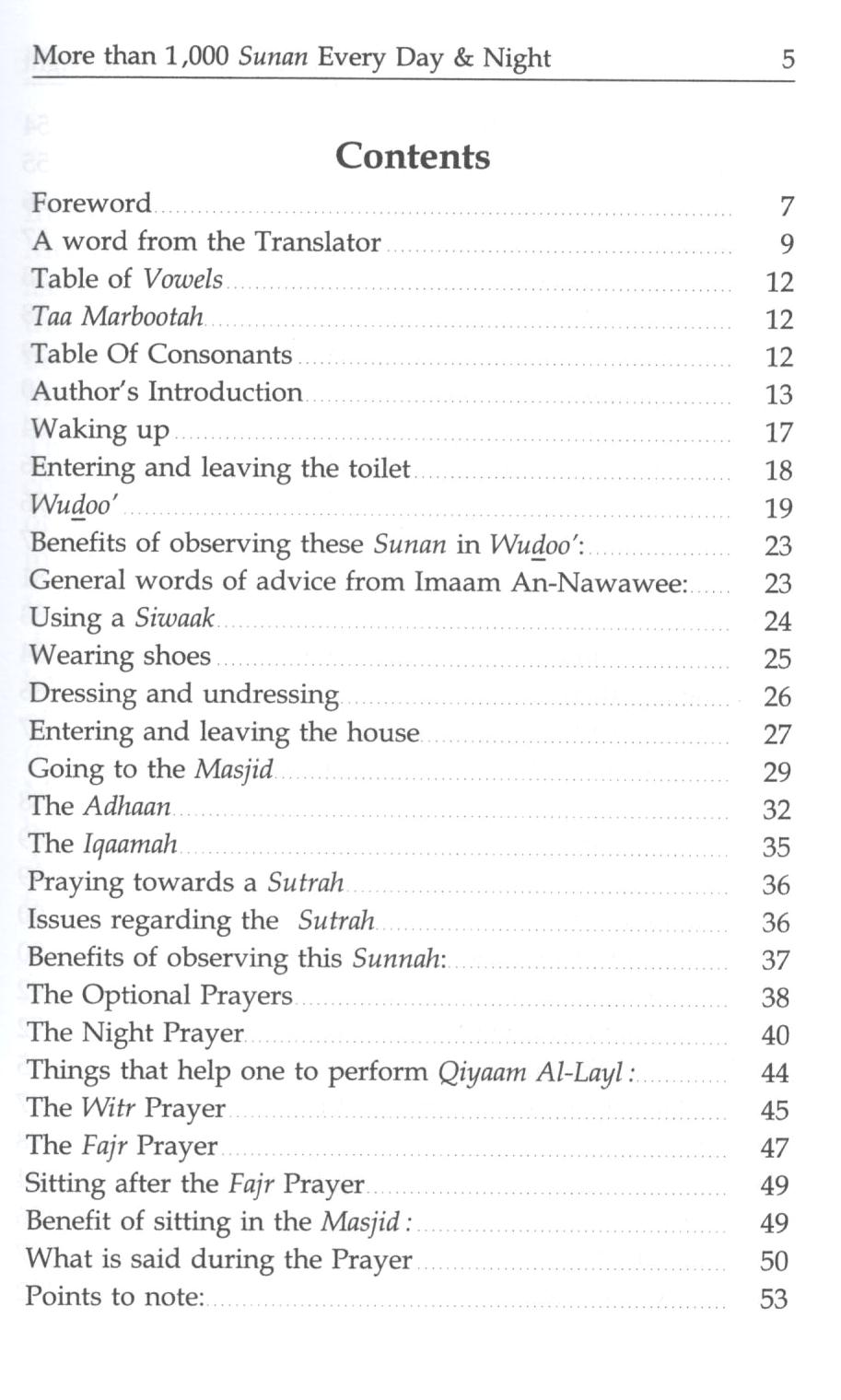 More Than 1,000 Sunan - Every Day & Night