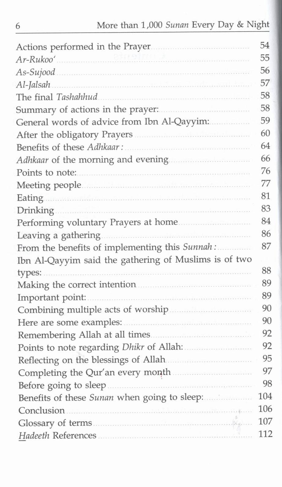 More Than 1,000 Sunan - Every Day & Night