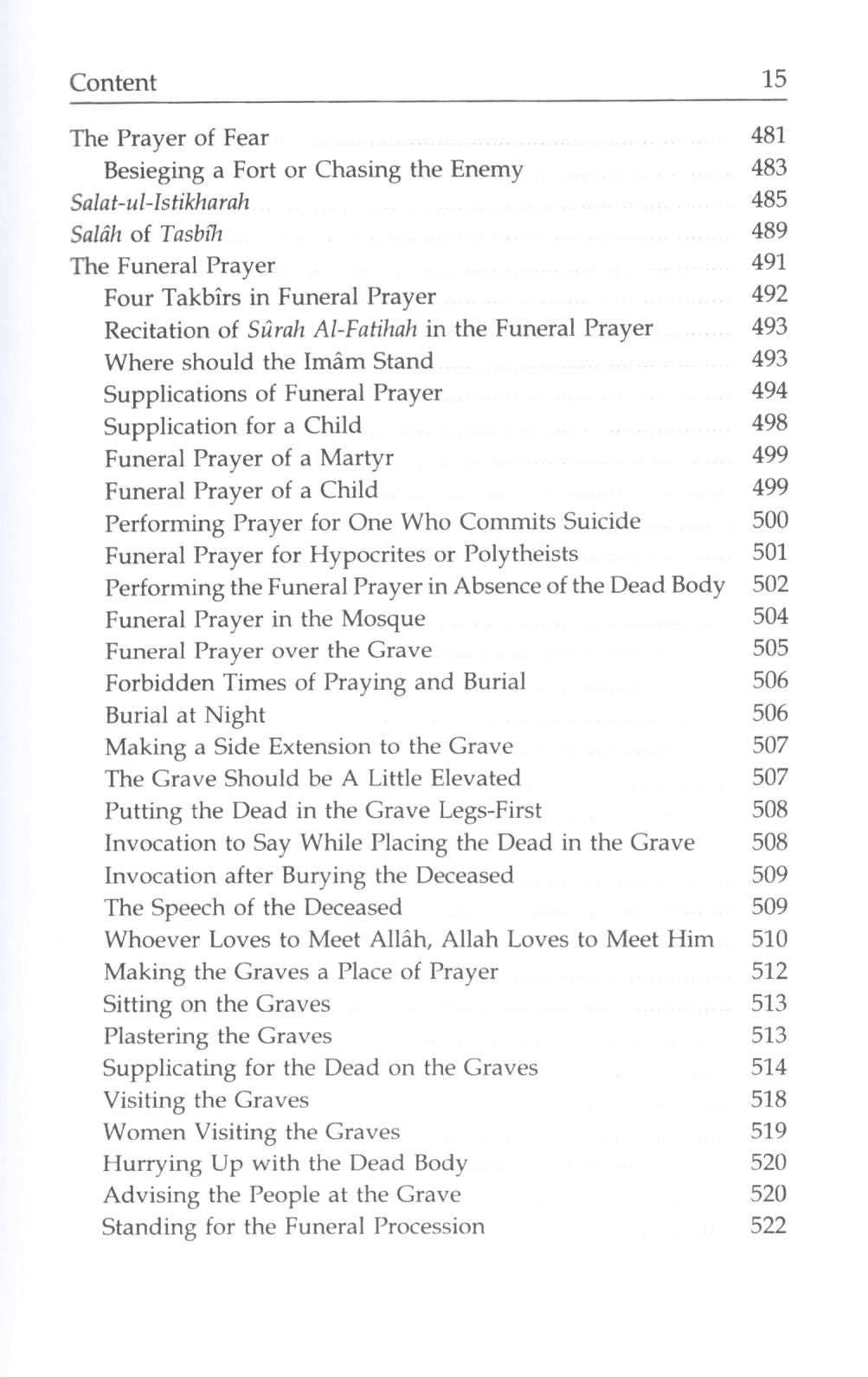 Prayer According To The Sunnah