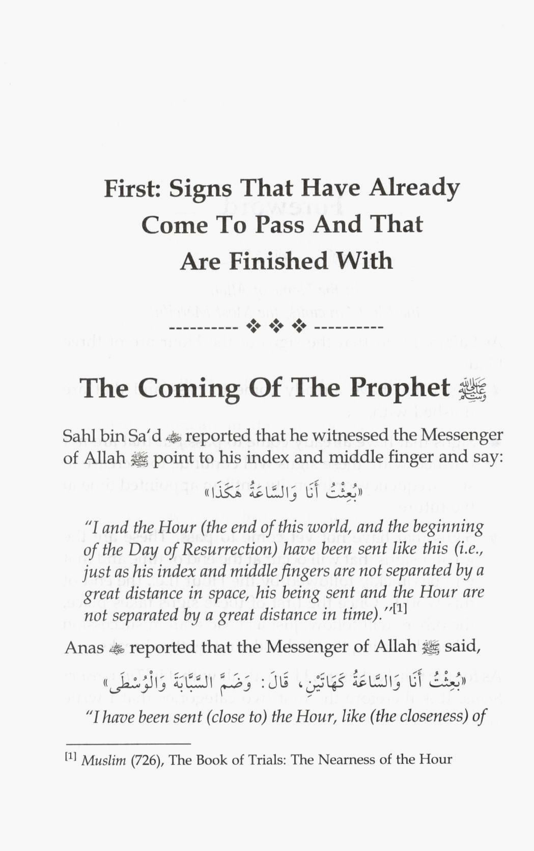 Smaller Signs Of The Day