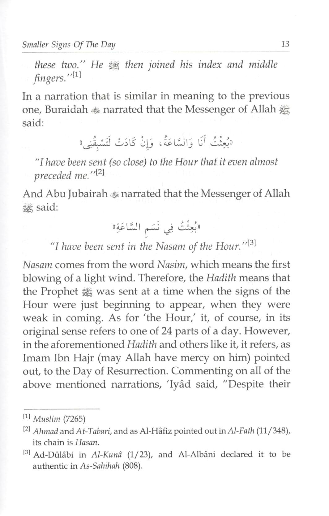 Smaller Signs Of The Day