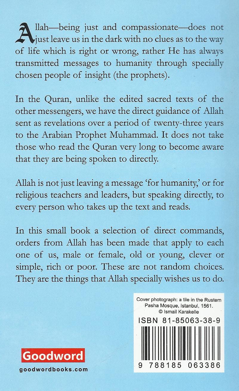 The Beautiful Commands Of Allah