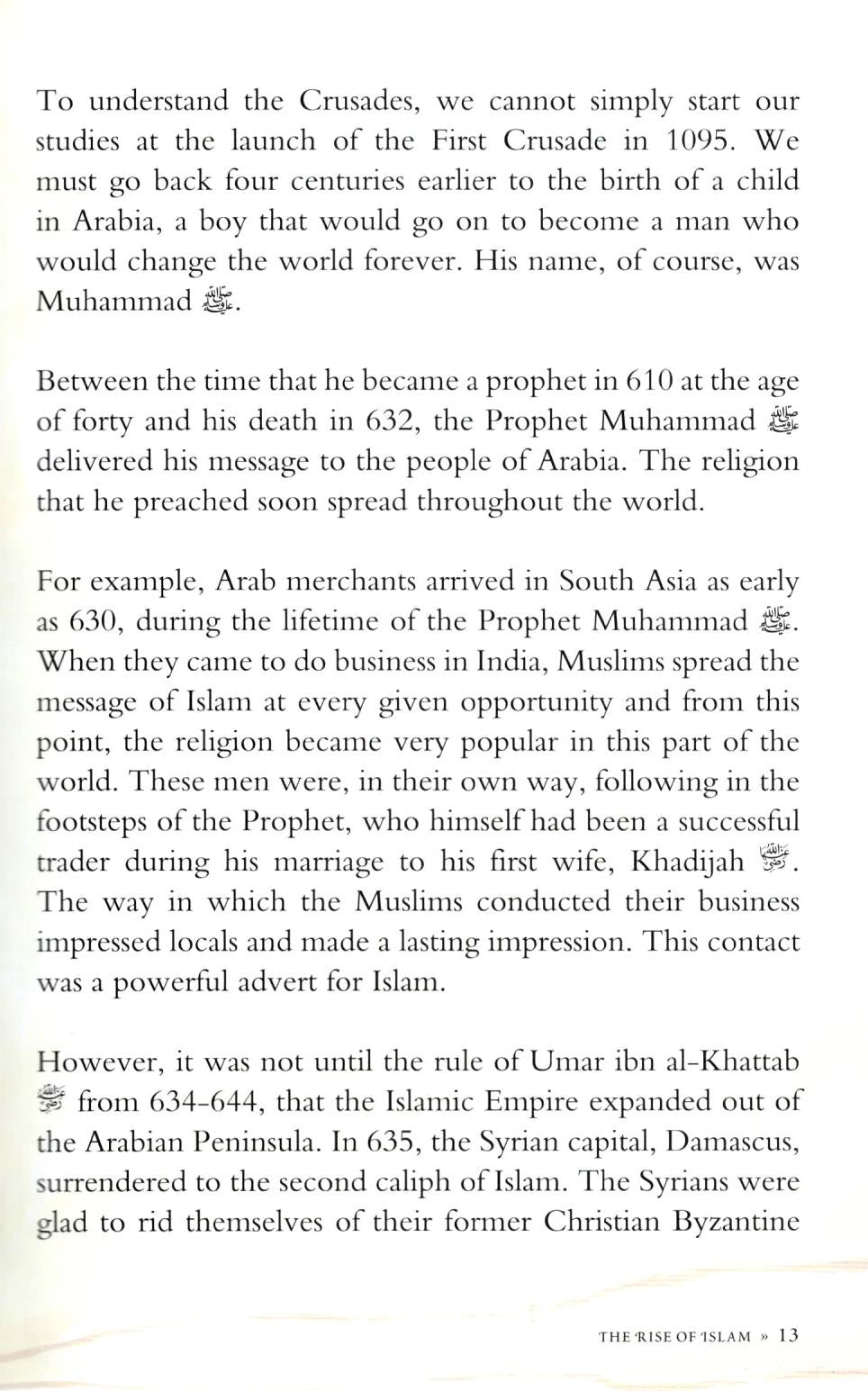 Salahaddin And The Crusades