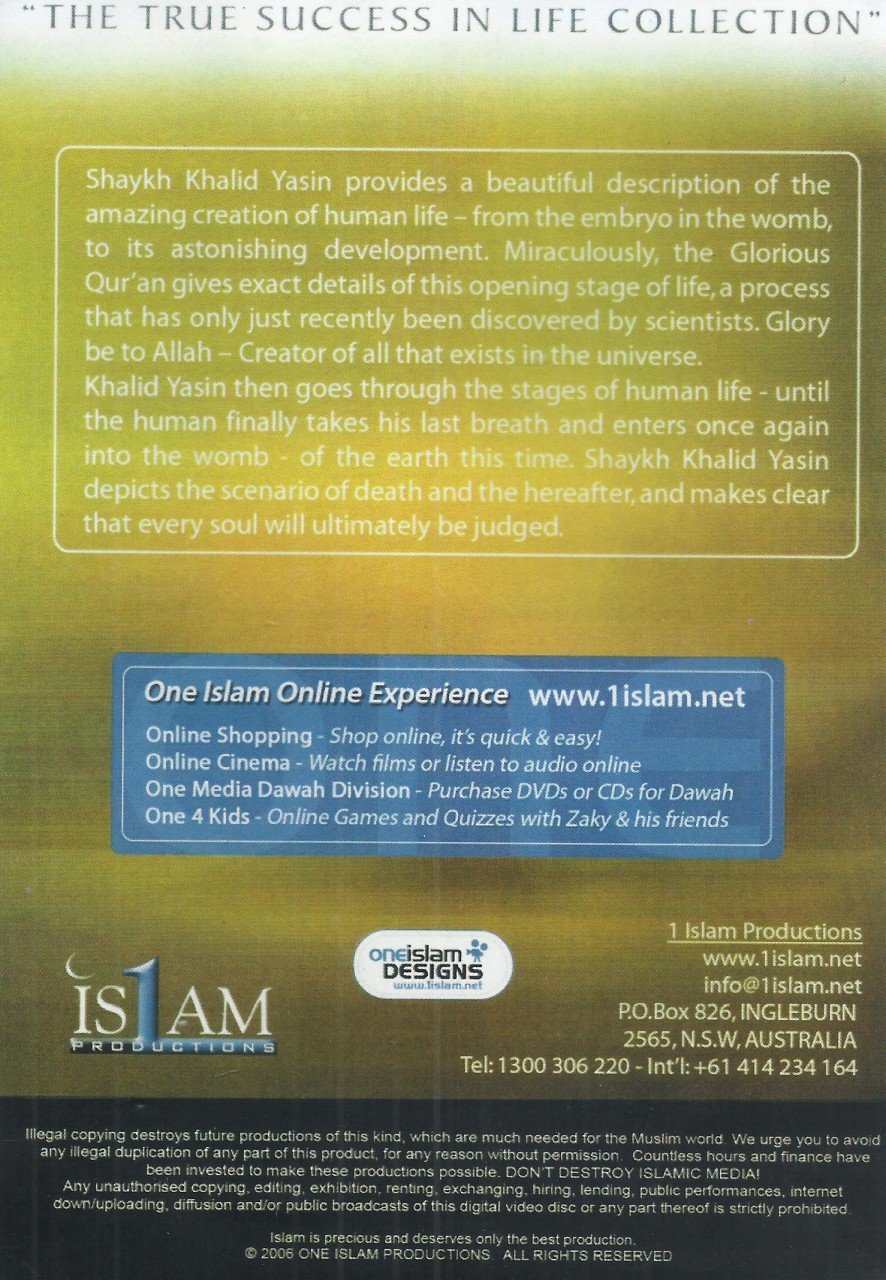 Our Beginning, Our End by Shaykh Khalid Yasin