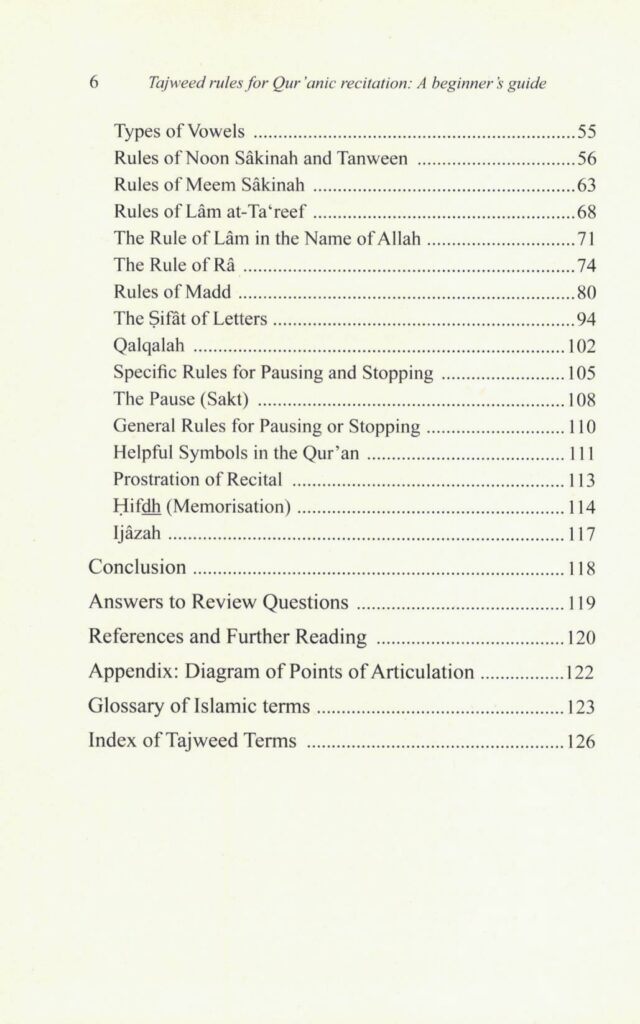 Tajweed Rules For Qur Anic Recitation A Beginner S Guide Da Wah Books